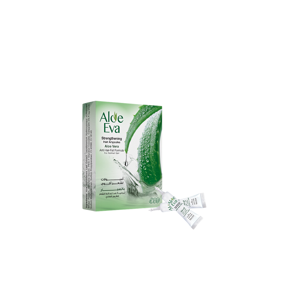 Aloe Eva Strengthening Hair Ampoules With Aloe Vera