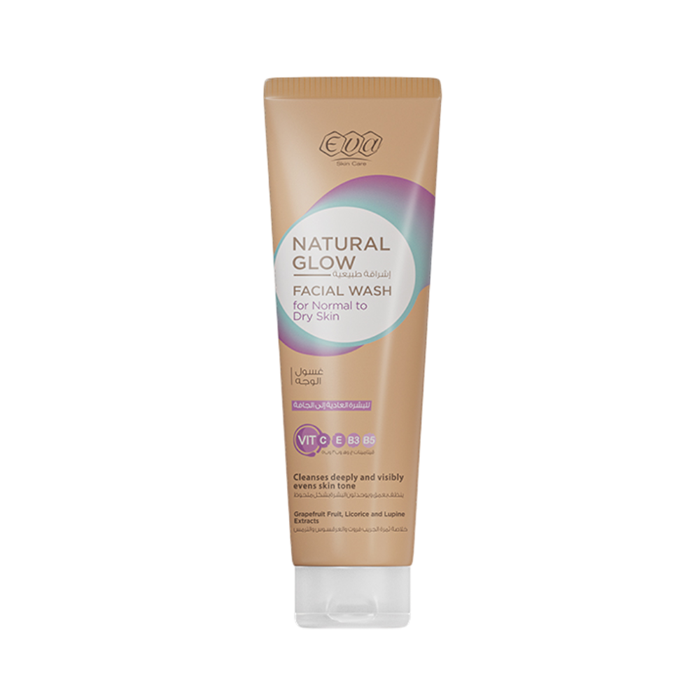 Natural Glow Facial Wash - For Normal To Dry Skin
