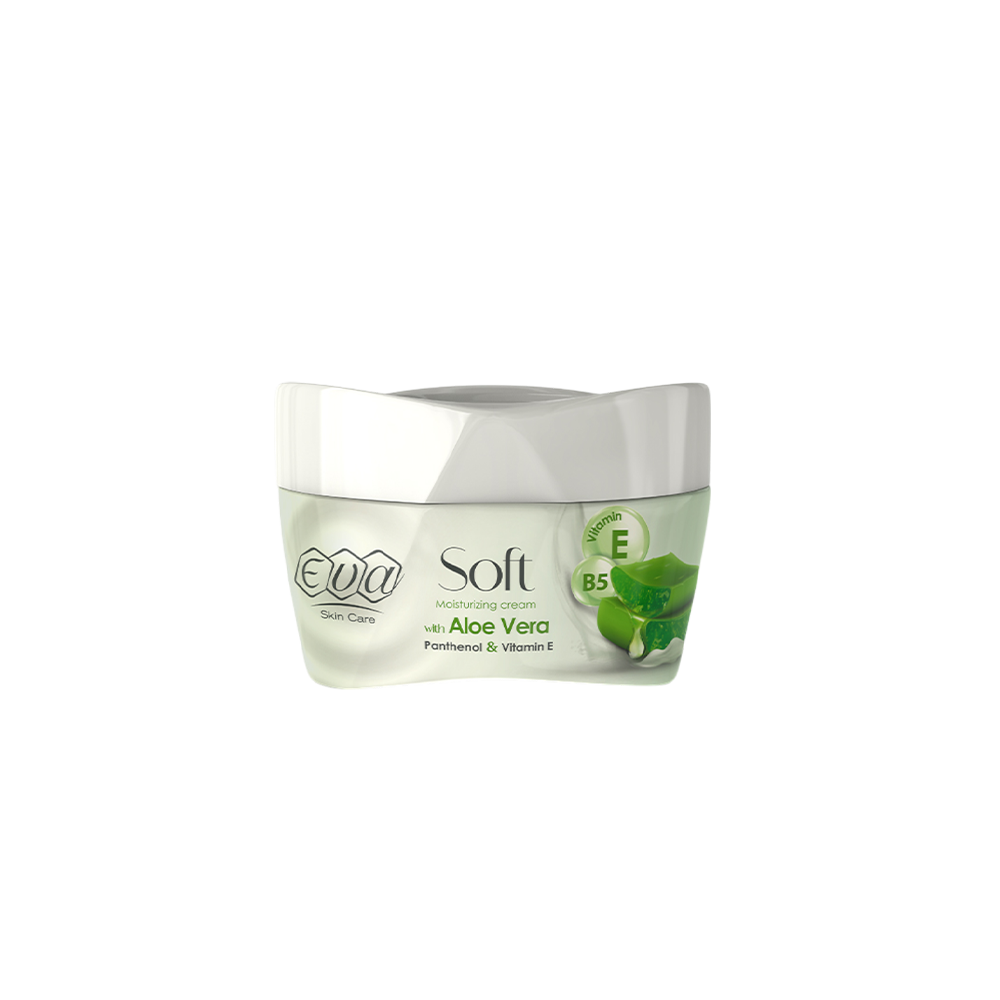 Soft Moisturizing Cream With Aloe Vera, Panthenol & Vitamin E