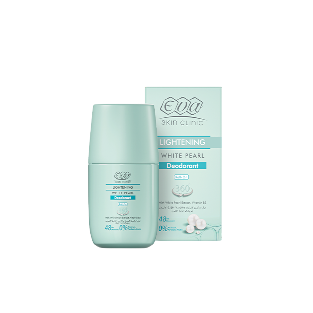 White Pearl Roll On Deodorant - Pearl Scent