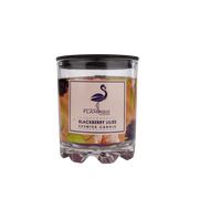Blackberries Lillies Candle