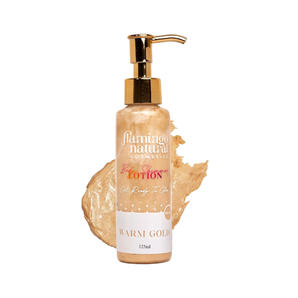 Body Shimmer Lotion - Warm Gold