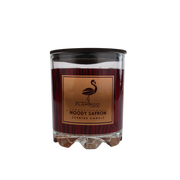 Woody Saffron Candle