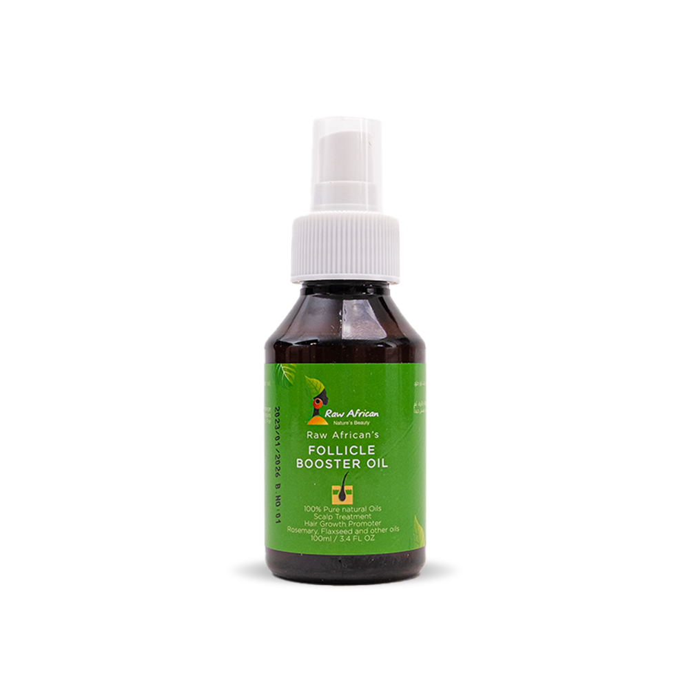 Source Beauty Follicle Booster Hair Oil Raw African __tag=Bestseller Hair Hair Oils & Serums Hair Thinning & Loss Happy Day Natural Treatments
