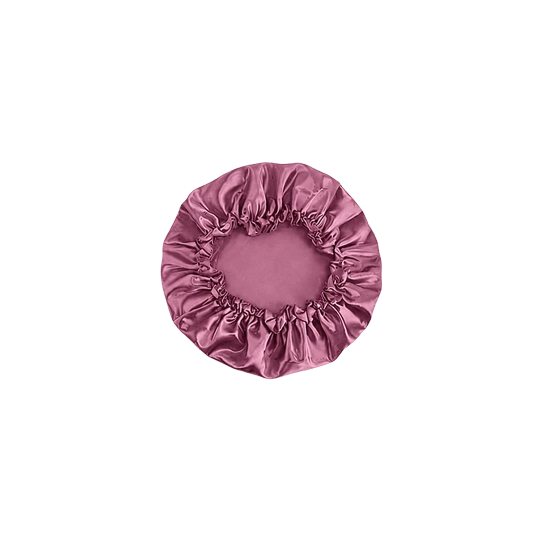 Silk Satin Bonnet Double Face