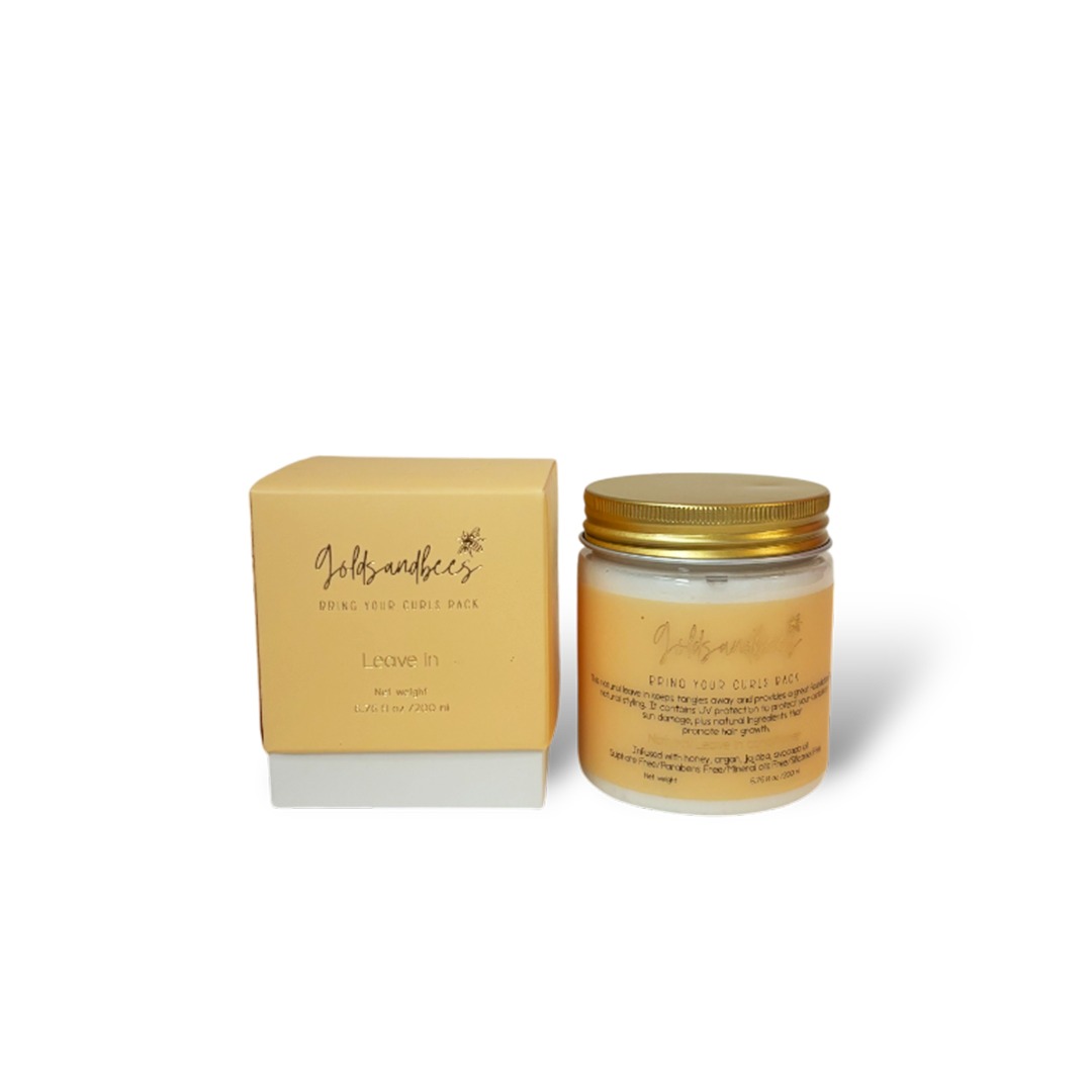 Honey Infused Leave-In - Bring Your Curls Back
