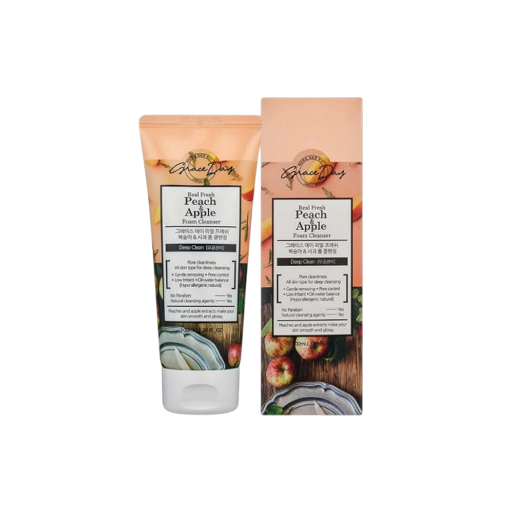 Real Fresh Peach & Apple Foam Cleanser