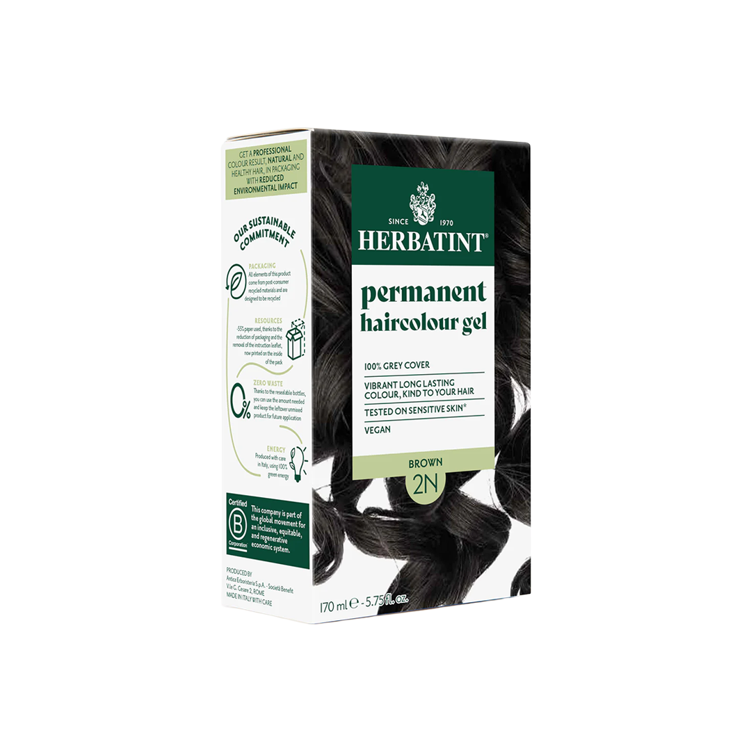 Permanent Haircolour Gel - Brown