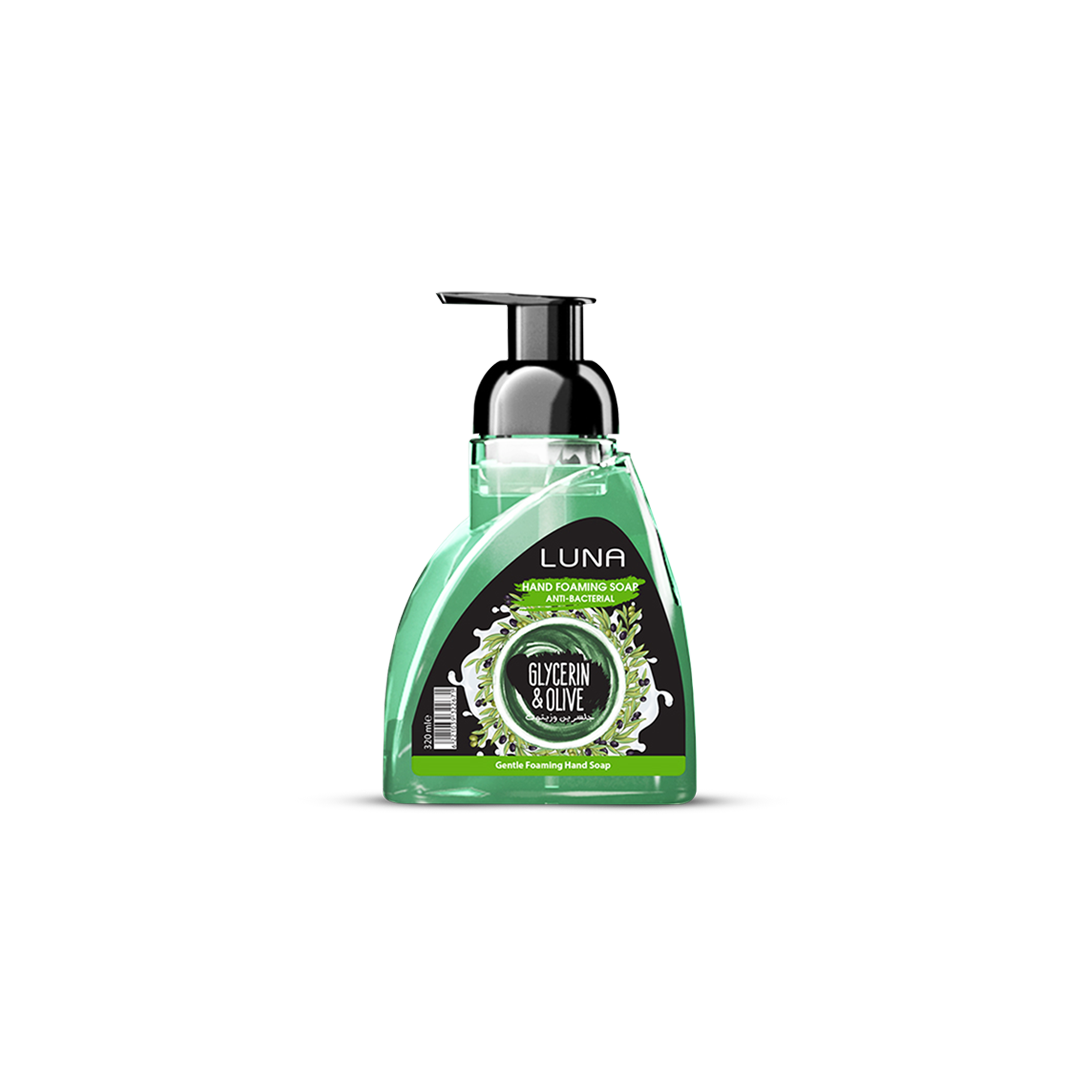 صابون رغوي لليدين-بالجلسرين والزيتون