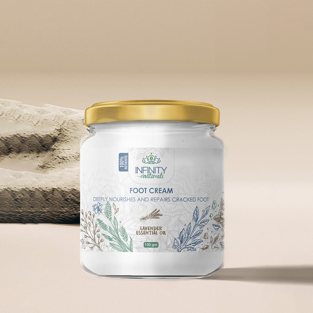 Foot Cream Lavender Essential Oil