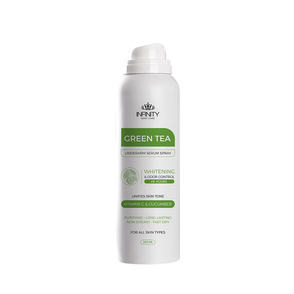 Infinity Pharma Underarm Serum Spray Green Tea & Cucumber | Source Beauty Egypt