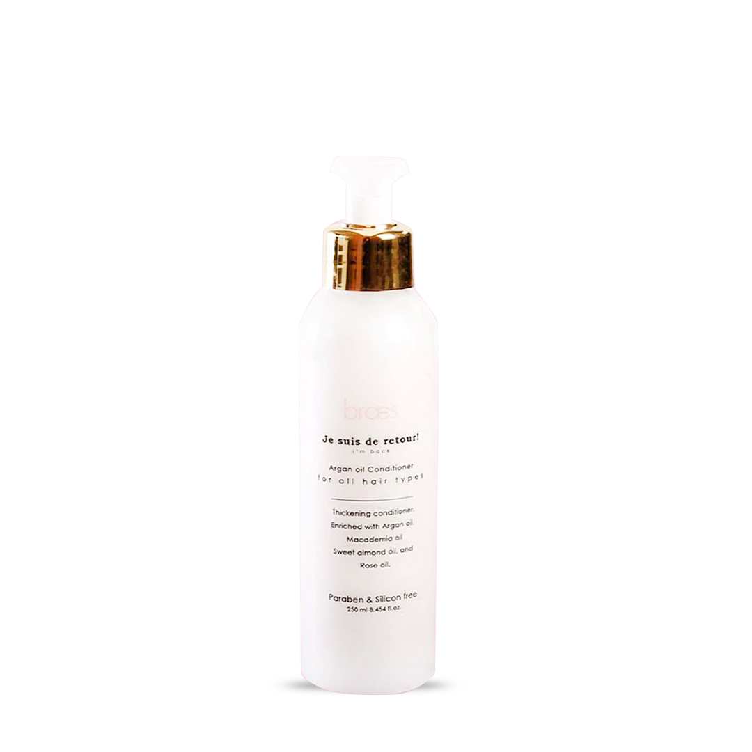 Source Beauty Je suis de retour! Argan Oil Infused Conditioner Braes __tag=New Size Hair Haircare Products Shampoo & Conditioner Wavy