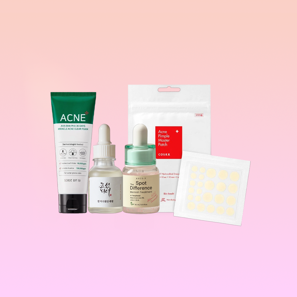 K-Beauty Acne SOS Pack