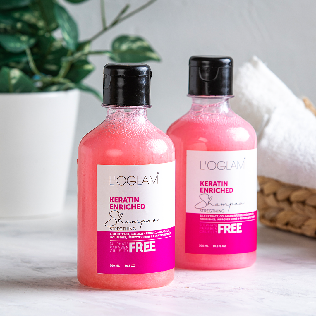 Keratin Enriched Sulphate Free Shampoo
