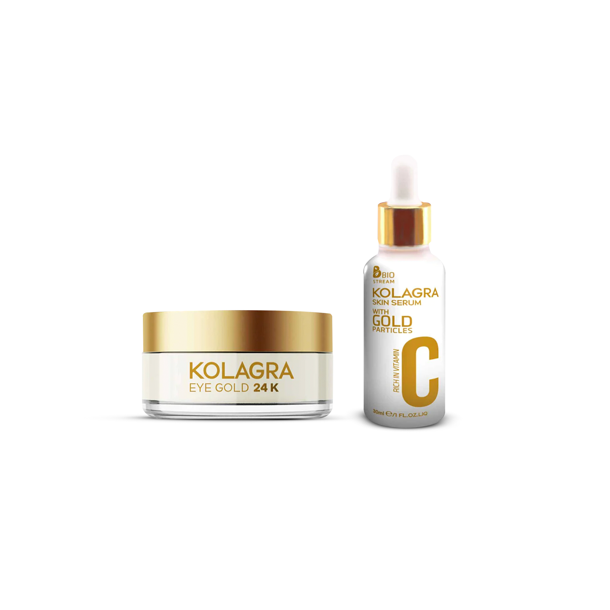 كولاجرا جولد سيروم ٣٠ مل + كولاجرا جولد جل للعيون ٢٠ مل (١ +١ )




