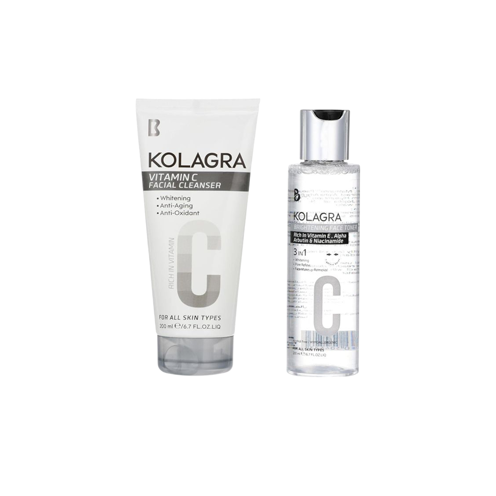 Vitamin C Facial Wash + Brightening Toner