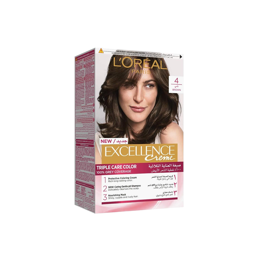 Excellence Creme Permanent Hair Color - Brown