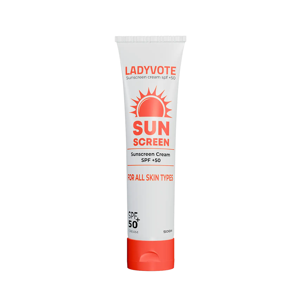 Ladyvote Sunscreen Cream - Face Cream | Source Beauty Egypt