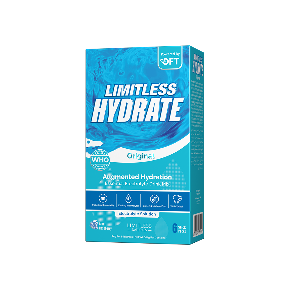 Limitless Hydrate Original Blue Rasberry Stick Pack