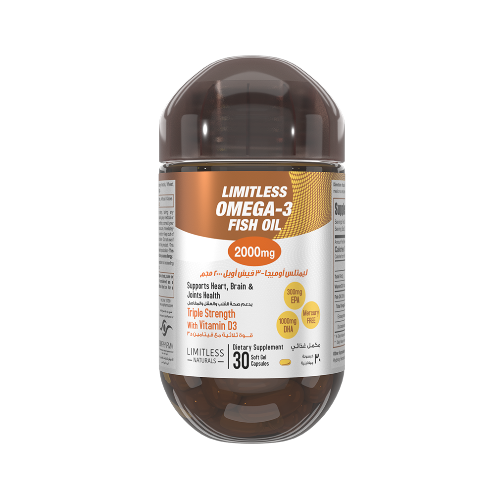 Limitless Omega 3 Tablets