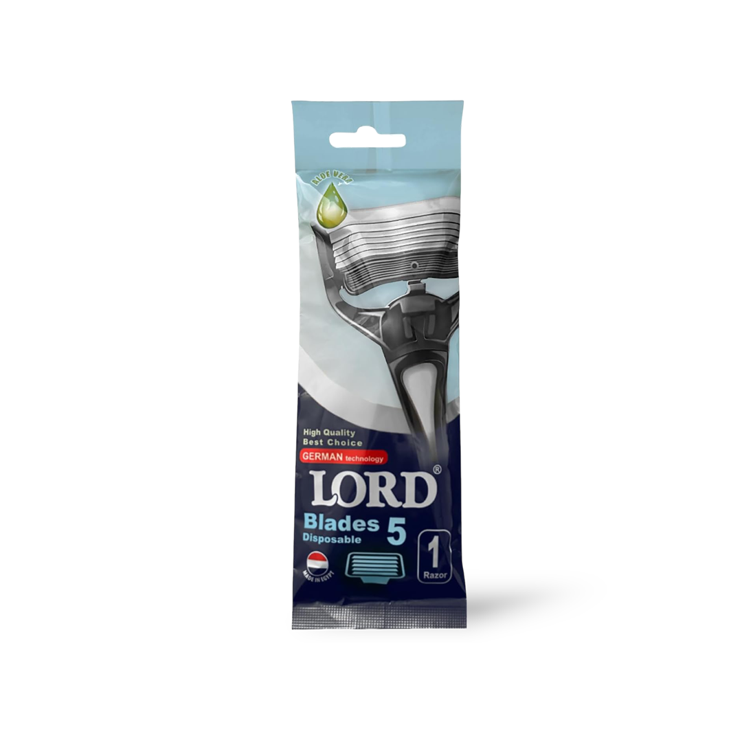 5 Blades 1 Disposable Razor
