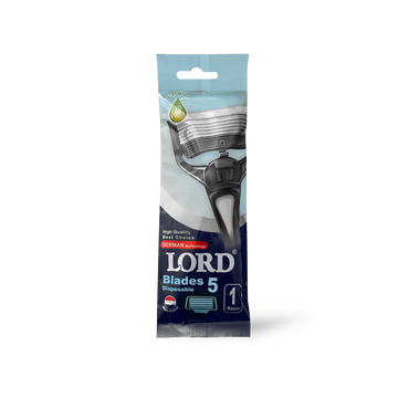 5 Blades 1 Disposable Razor