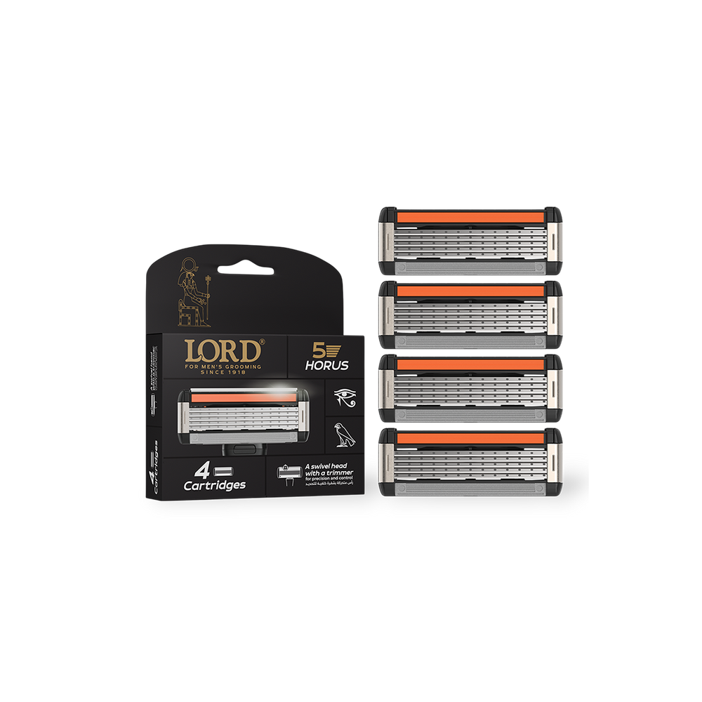 Lord Razor Plastic Horus 5 Blade Razor Refill Pack – Lord