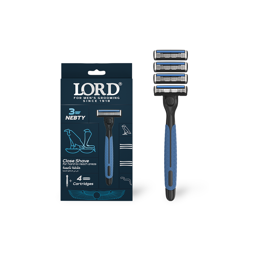 Nebty 3 Blade Men’s Razor - For Him