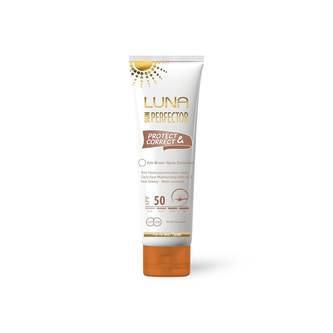 Luna Sun Perfector Anti-Brown Spots Sunscreen Cream SPF | Source Beauty Egypt