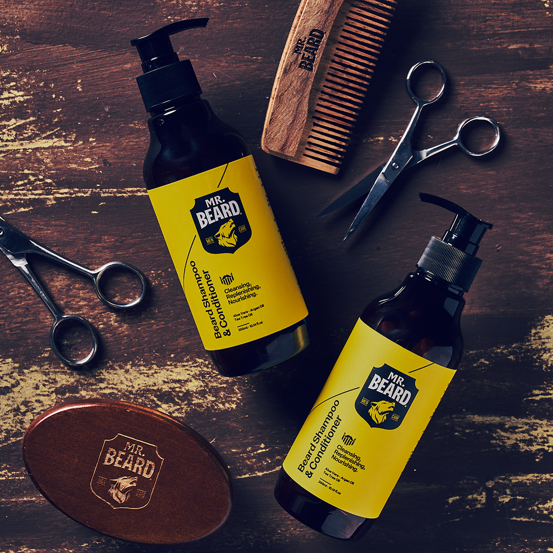 شامبو وبلسم للذقن