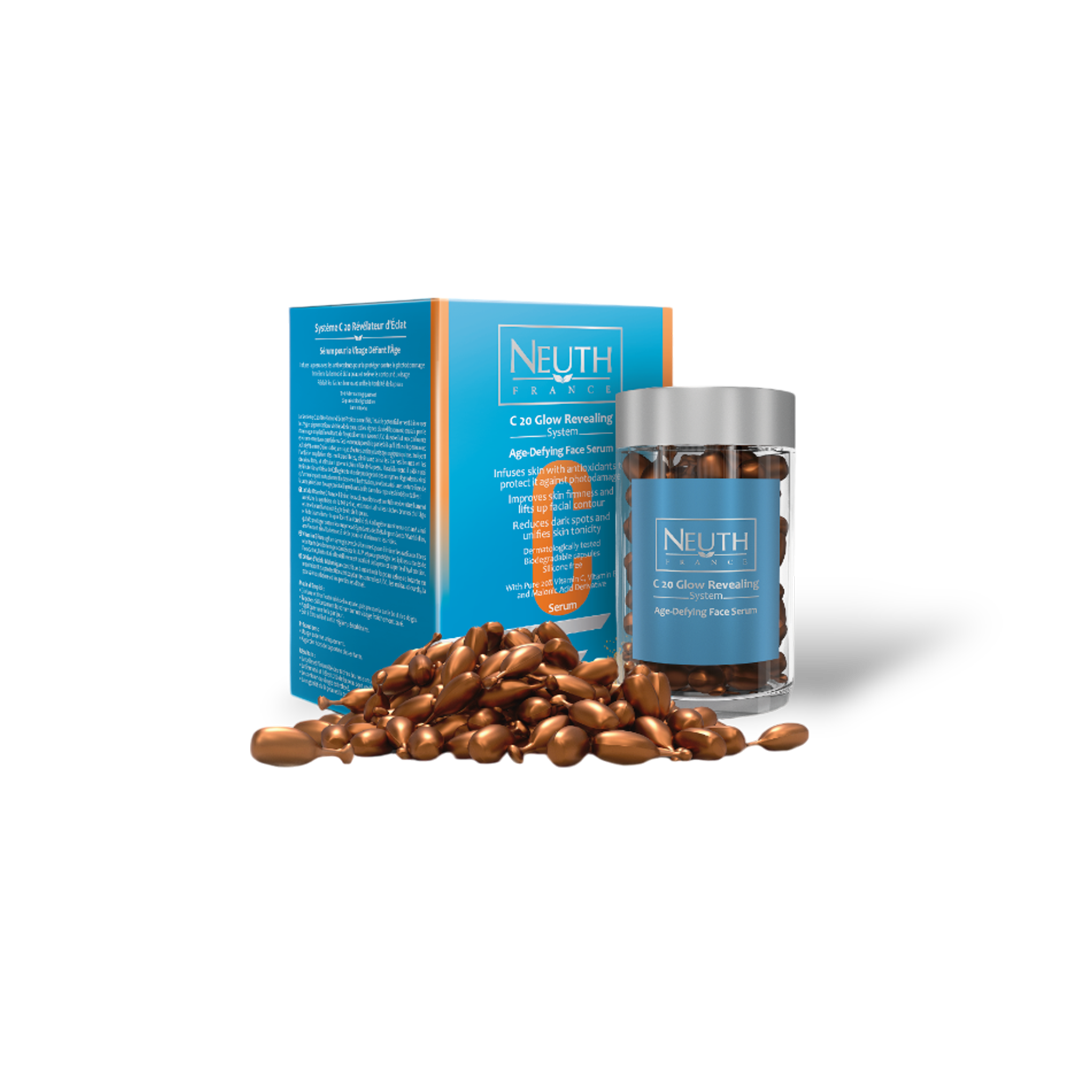 كبسولات ڤيتامين سى لمقاومة علامات تقدم العمر