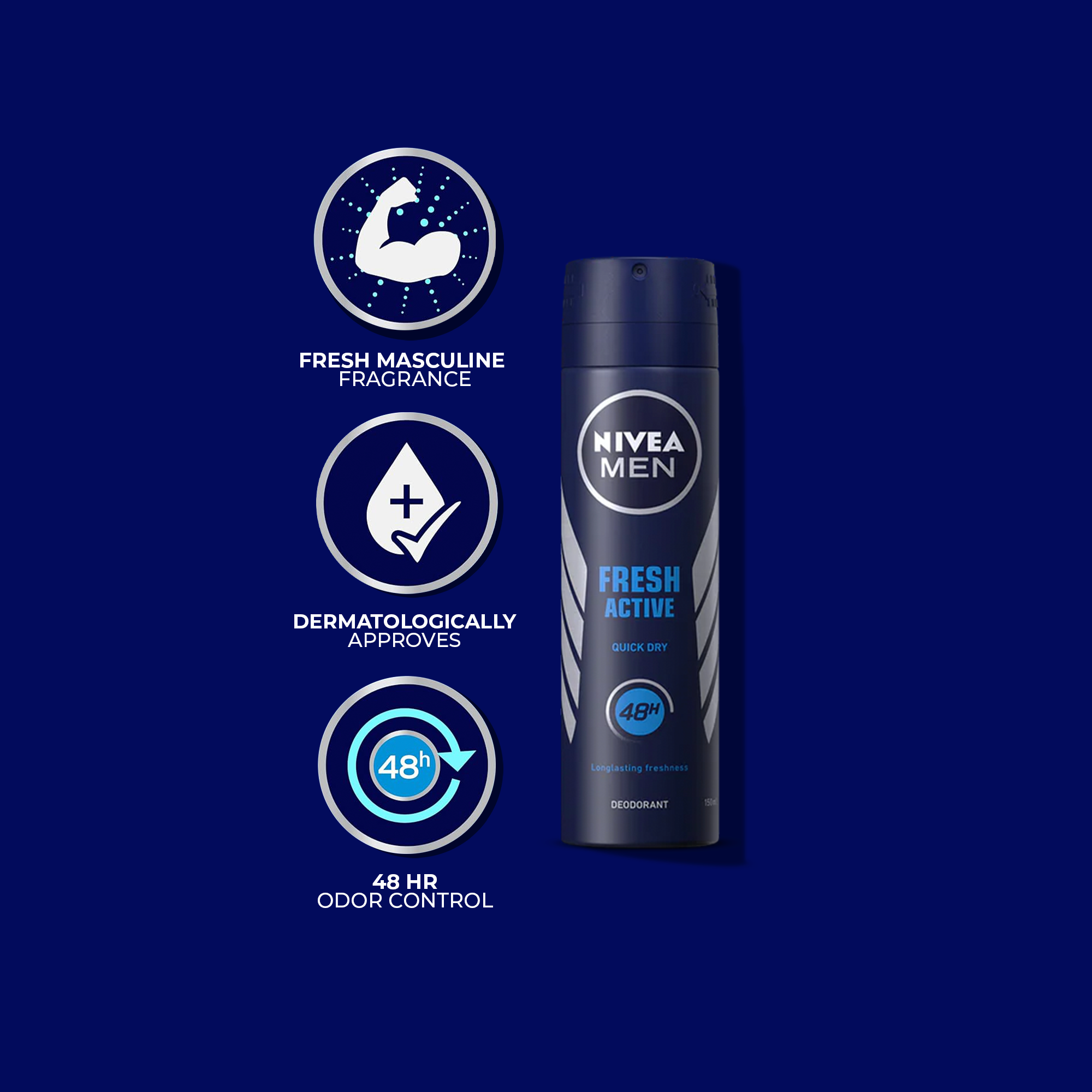 Fresh Active  - Spray Deodorant