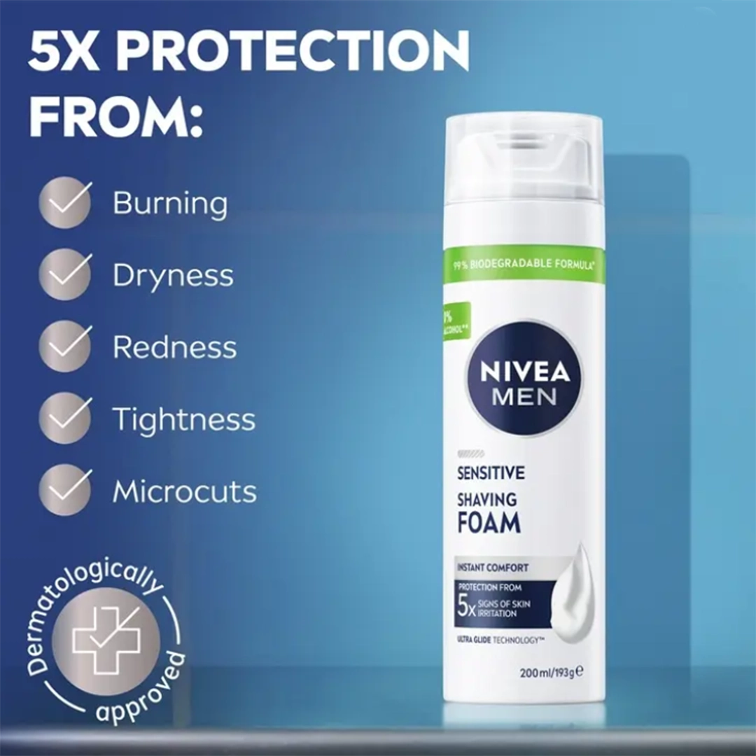 Sensitive Shaving Foam