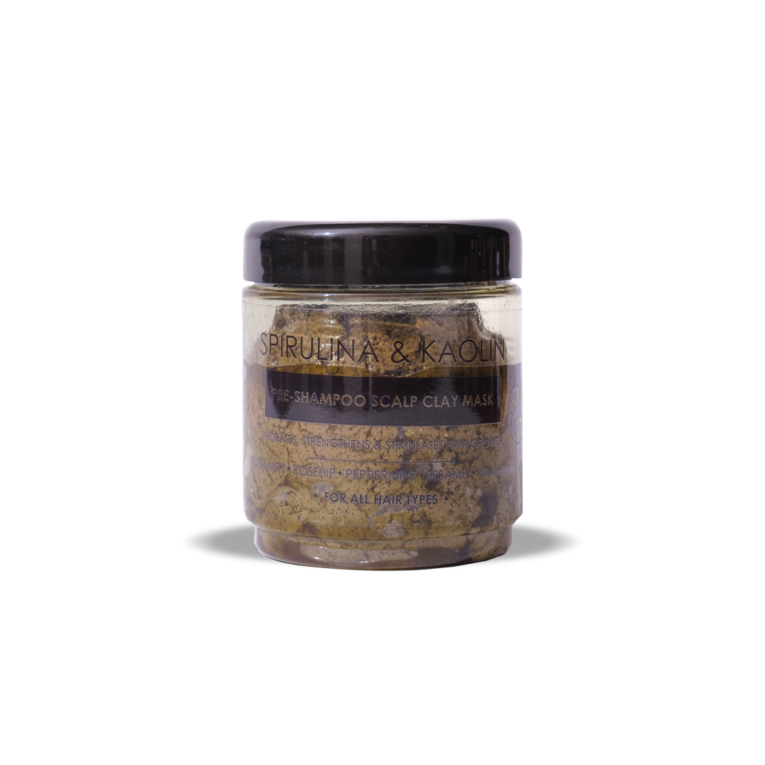 Spirulina & Kaolin Pre-Shampoo Scalp Clay Mask
