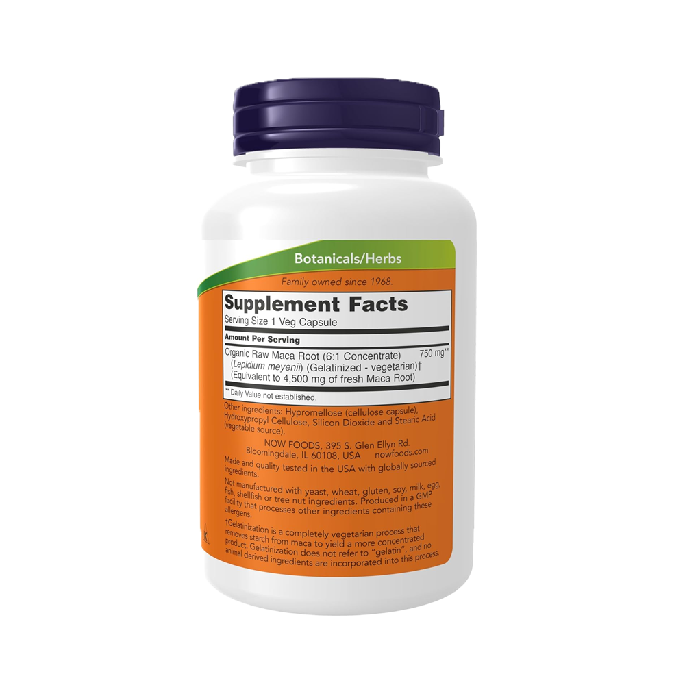 Raw Maca 750mg