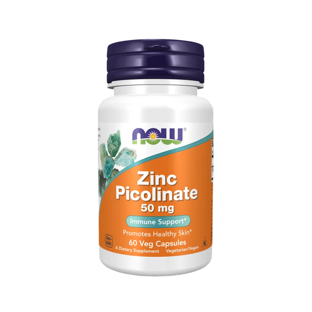 Now Supplements Zinc Picolinate 50 mg image 2 | Source Beauty Egypt