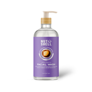 غسول الوجه بماء الورد وزيت المكاديميا