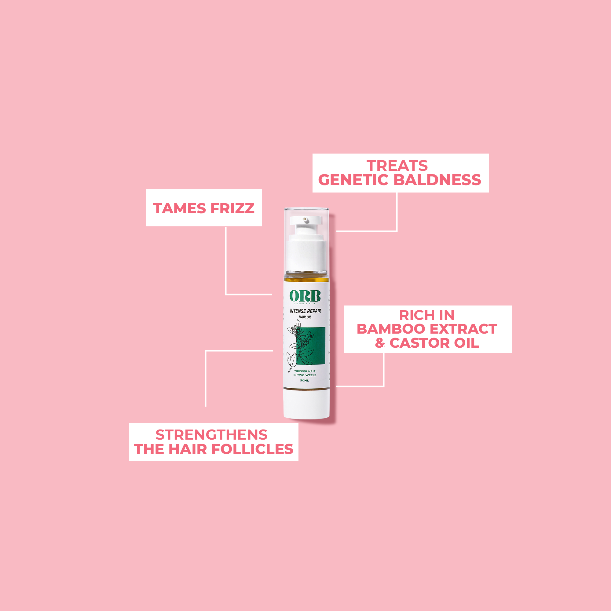 زيت إنتينس لإصلاح الشعر