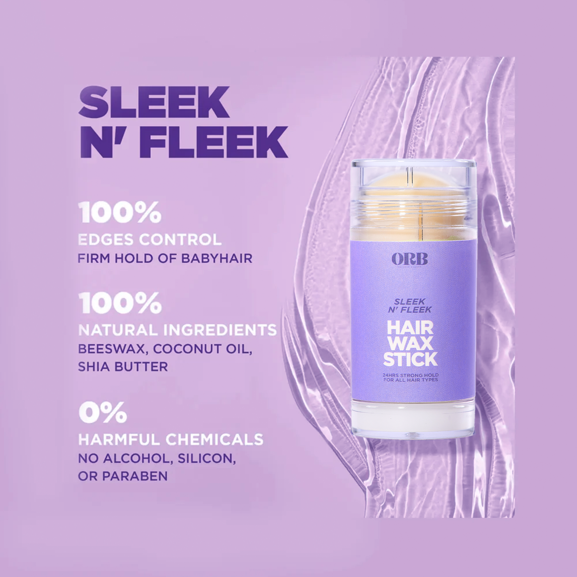 Sleek N' Fleek Hair Styling Stick