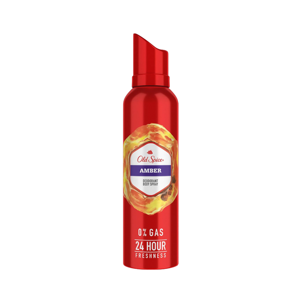 Old Spice Amber Deodorant Body Spray | Source Beauty Egypt