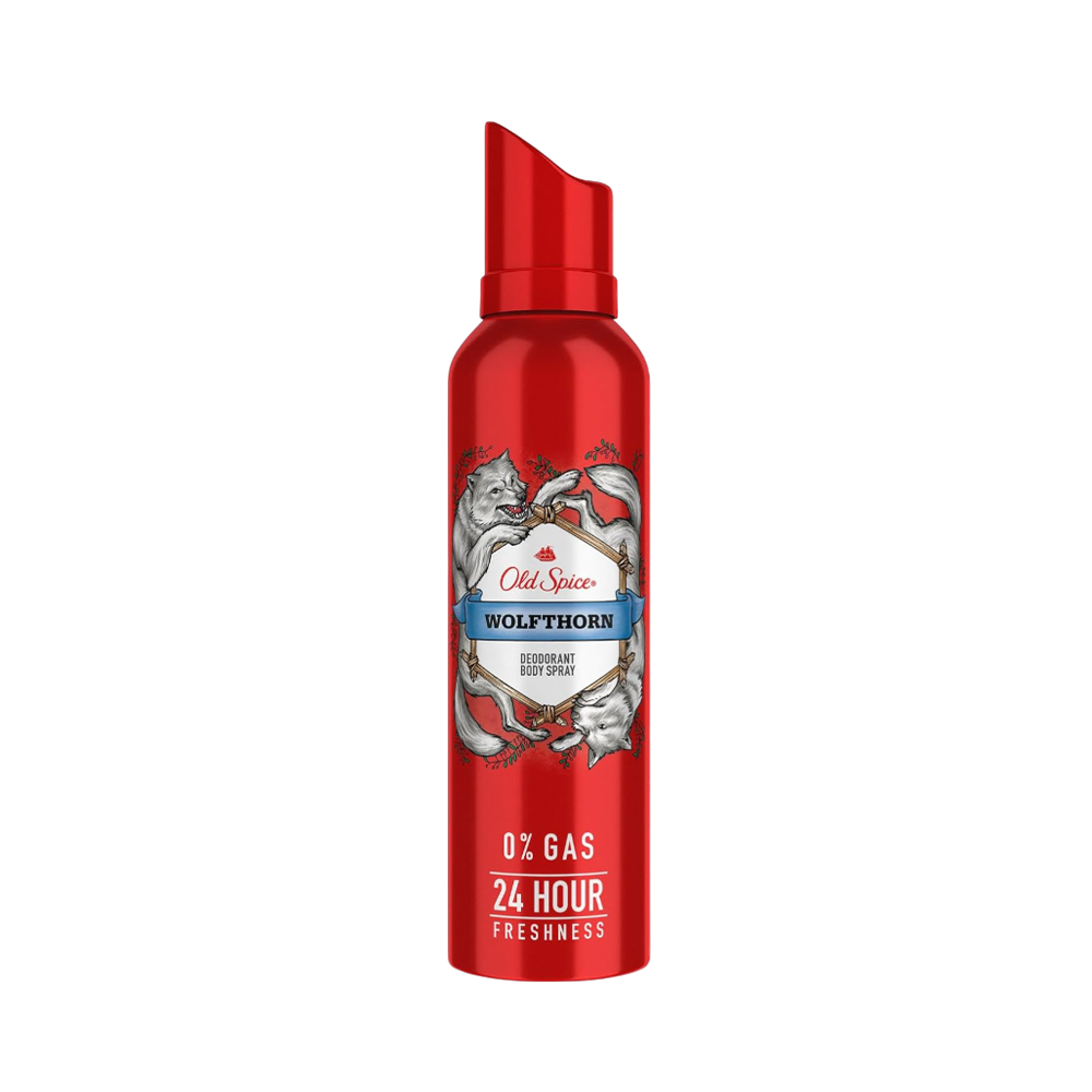 Old Spice Wolfthorn Deodorant Body Spray | Source Beauty Egypt