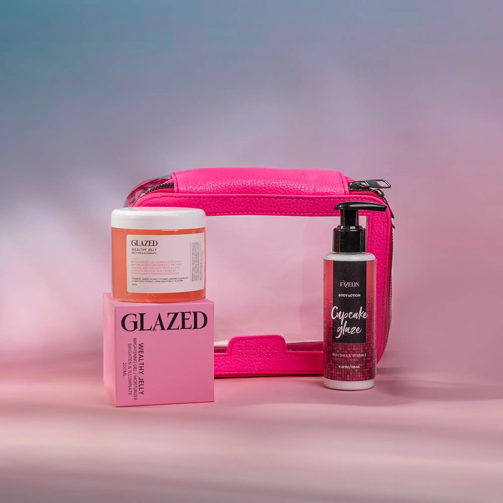 شنطة مكياج - پينك هليوبلس