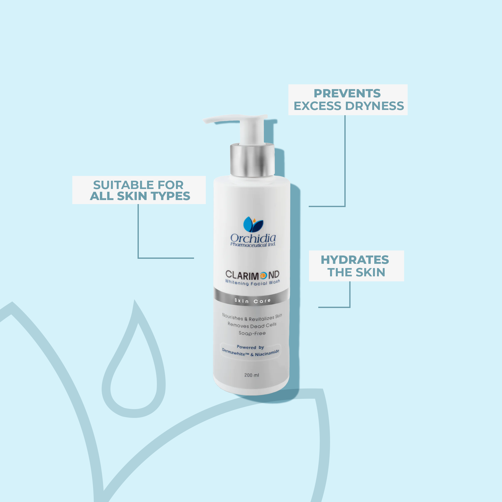 كلاريموند غسول لتفتيح الوجه