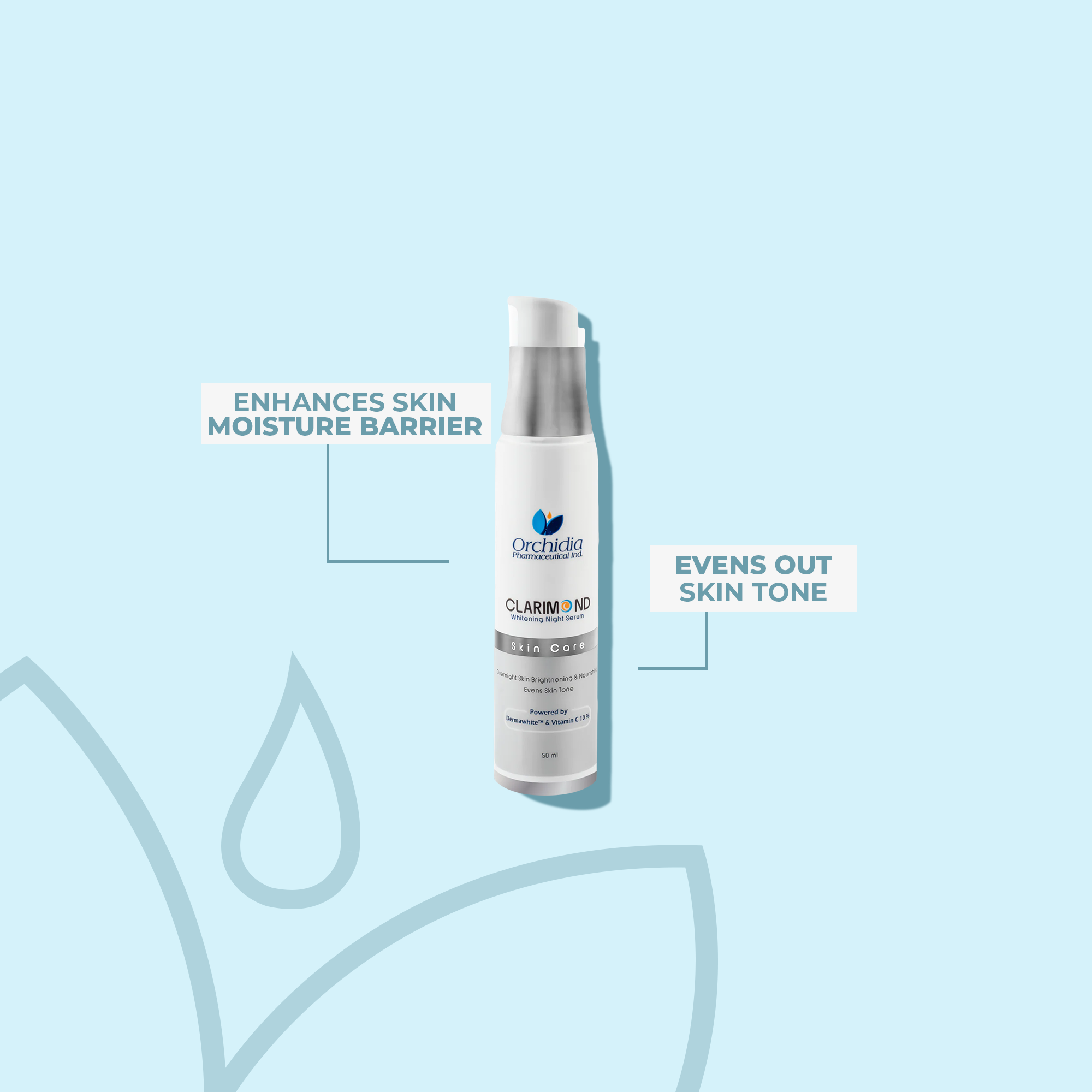 كلاريموند سيروم ليلي للتفتيح