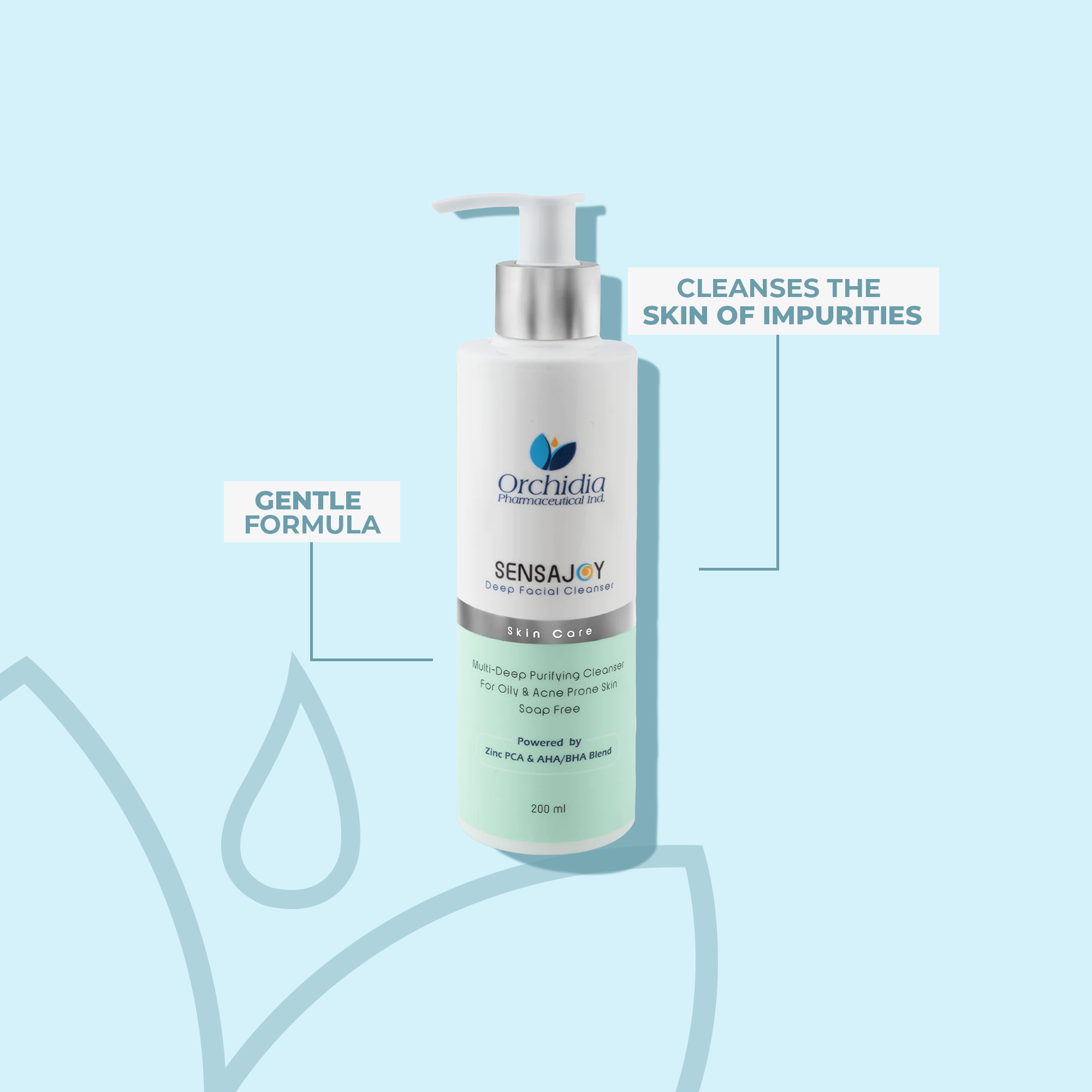 چل سينساچوي منظف للوجه