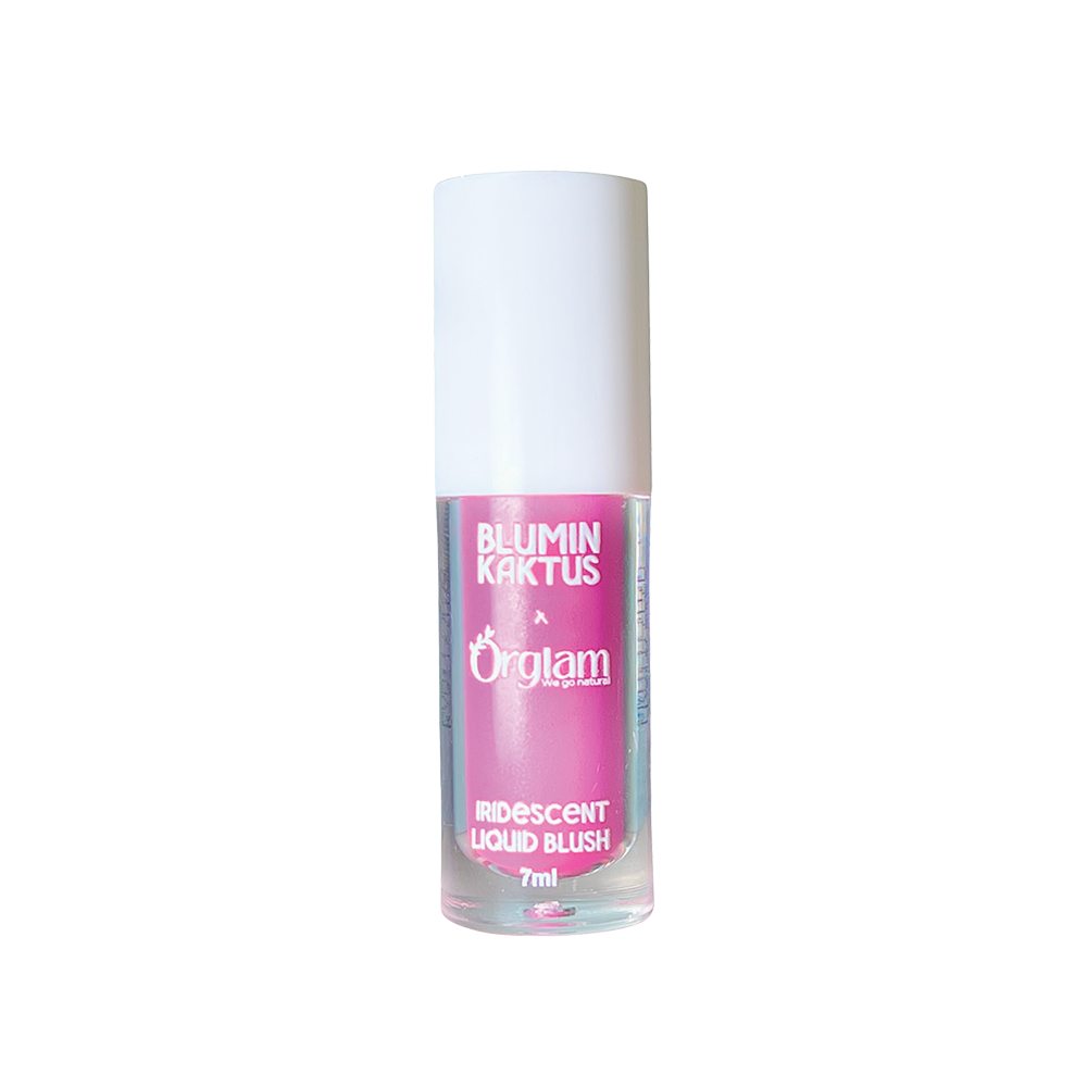 Orgalm X Blumin Kaktus Iridescent Liquid Blush Silky Rose | Source Beauty Egypt