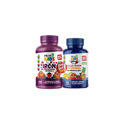 Iron Gummies + 60 Multivitamin Gummies (1+1)