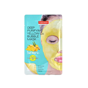 Purederm Purifying Yellow O2 Bubble Mask - Turmeric