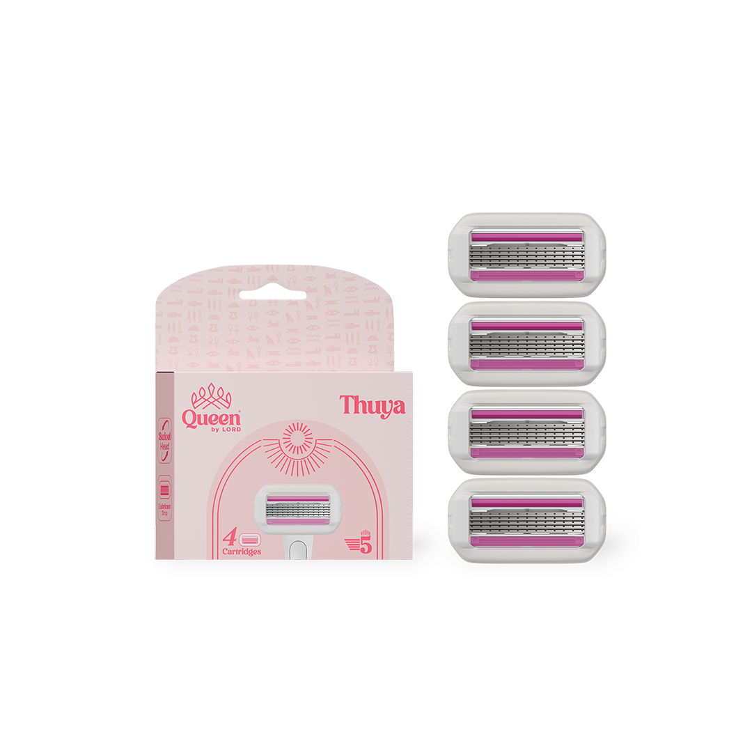 Thuya 5 Blade Razor Refill Pack