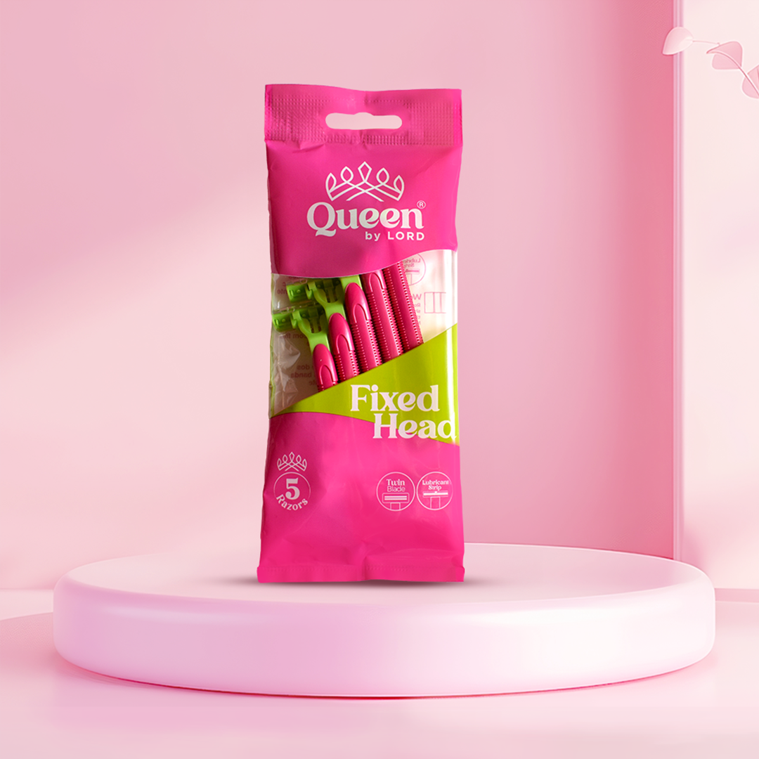 Twin Blade Disposable Fixed Razors (5-Pack)